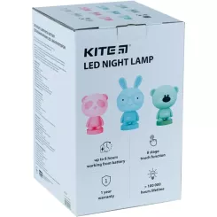 Ночник Kite Светильник LED с аккумулятором Panda, голубой Фото 2