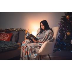 Плед Ardesto Christmas Flannel 160х200см, 100% полиэстер, рожде Фото 1