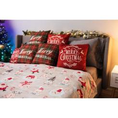 Плед Ardesto Christmas Flannel 160х200см, 100% полиэстер, рожде Фото 5