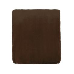 Плед Ardesto Flannel 200х220см, 100% поліестер, коричневий Фото 1