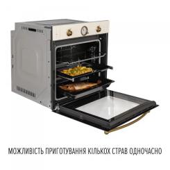 Духовой шкаф Perfelli RETRO 6A8N BEIGE Фото 9