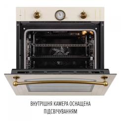 Духовой шкаф Perfelli RETRO 6A8N BEIGE Фото 3