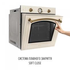 Духовой шкаф Perfelli RETRO 6A8N BEIGE Фото 5