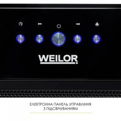 Вытяжка кухонная Weilor WBE 58 BLACK Фото 4