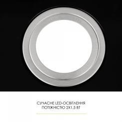 Вытяжка кухонная Weilor WBE 58 BLACK Фото 5