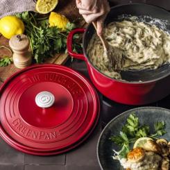 Кастрюля GreenPan Featherweights, 22 см, 3,3 л Фото 4