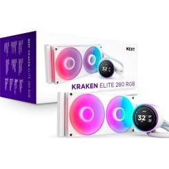 Система жидкостного охлаждения NZXT Kraken Elite RGB 280mm AIO Фото 6