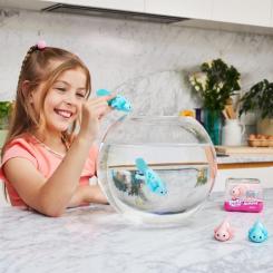 Интерактивная игрушка Pets & Robo Alive S1 Аксолотль (рожевий) Фото 5