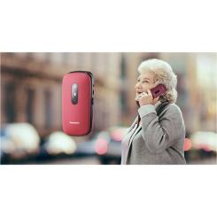 Мобильный телефон Panasonic KX-TU446 Red Фото 7