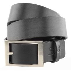 Ремень Grande Pelle Кожаный Черный Фото