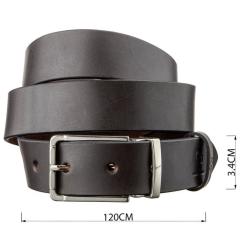 Ремень Grande Pelle Кожаный Коричневый Фото 2