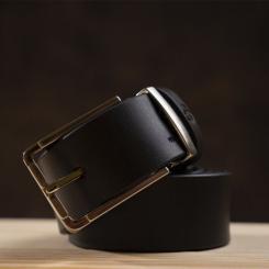 Ремень Grande Pelle Кожаный Коричневый Фото 4