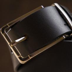 Ремень Grande Pelle Кожаный Коричневый Фото 5