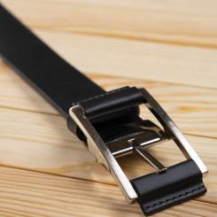 Ремень Grande Pelle Черный Фото 6