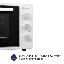 Электропечь Minola FOE 3714 WH Фото 2