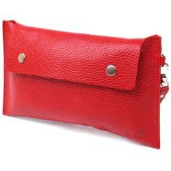 Косметичка Shvigel Кожаная тревел Красная Фото