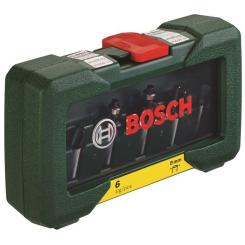 Набор фрез Bosch Expert for Wood 8мм, 6шт Фото 1