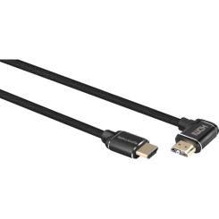 Кабель мультимедийный Promate HDMI M to HDMI M 3.0m V2.0 90° corner Фото 1
