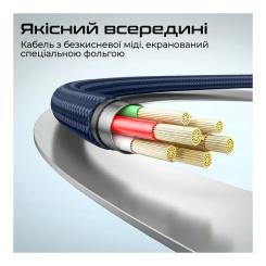 Дата кабель Promate USB-C to USB-C 1.2m Фото 4