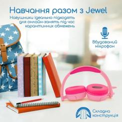 Наушники Promate Jewel Bubblegum Фото 2