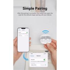 Наушники Vention Elf Earbuds E01 Blue Фото 8