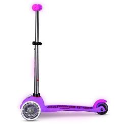 Самокат Micro Mini Deluxe Glow LED Морозний рожевий Фото 1