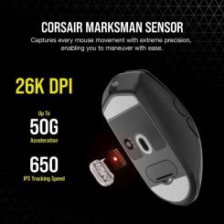 Мышка Corsair Katar Elite Wireless Black Фото 11