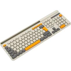 Клавиатура Canyon HKB-W03 Wireless UA Beige Фото 1