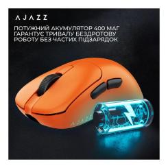 Мышка Ajazz AJ179APEX Wireless/Bluetooth/USB Orange Фото 11