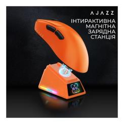 Мышка Ajazz AJ179APEX Wireless/Bluetooth/USB Orange Фото 6