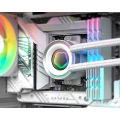 Система жидкостного охлаждения ID-Cooling FX360 INF White Фото 11