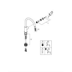Смеситель Grohe Start Flow 31555001 Фото 2
