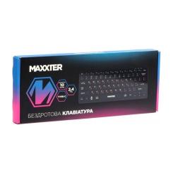 Клавиатура Maxxter KBW-C01B-UA Wireless UA Black Фото 4