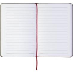 Книга записная Optima Vivella А5 128 аркушів лінія жовтий Фото 2