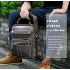 Сумка Vintage Серая Фото 11