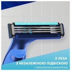 Сменные кассеты Gillette Sensor 3+ 8 шт. Фото 4
