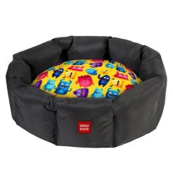 Лежак для животных WAUDOG Relax "Мохнатые монстры" M Фото