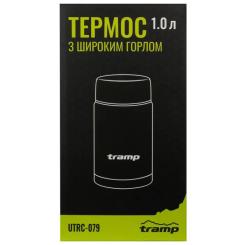 Термос Tramp з широким горлом 1,0л Фото 4