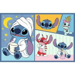Пазл Trefl Lilo&Stitch Со Стичем не скучно 2x70 Фото 1