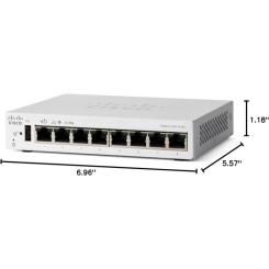 Коммутатор сетевой Cisco C1200-8T-D Фото 2