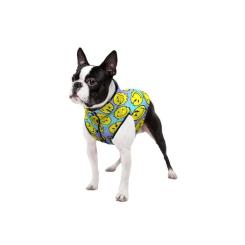 Курточка для животных WAUDOG Clothes "Смайлики на голубом" M50 Фото 2