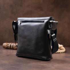 Сумка Grande Pelle В гладкой коже Черная Фото 9