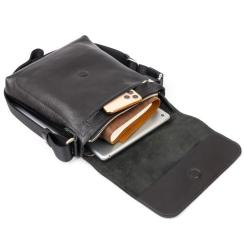 Сумка Grande Pelle В гладкой коже Черная Фото 2