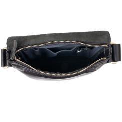 Сумка Grande Pelle В гладкой коже Черная Фото 5