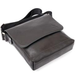 Сумка Grande Pelle В гладкой коже Черная Фото 6