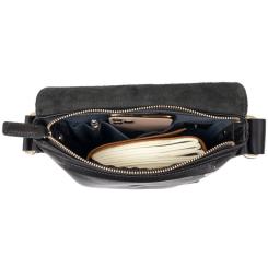 Сумка Grande Pelle В гладкой коже Черная Фото 7