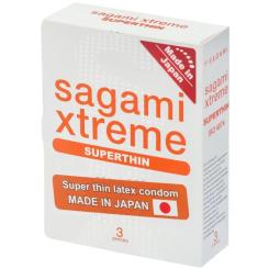 Презервативы Sagami Xtreme Superthin Ультратонкий 3 шт. Фото