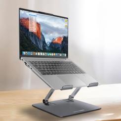 Подставка для ноутбука OfficePro LS797G Aluminum alloy Gray Фото 11