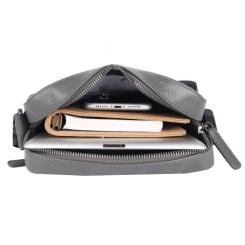 Сумка Brampton London Crossflow Grey Фото 6