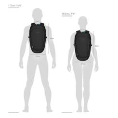 Рюкзак туристический Pacsafe Eco 25L чорний Фото 7